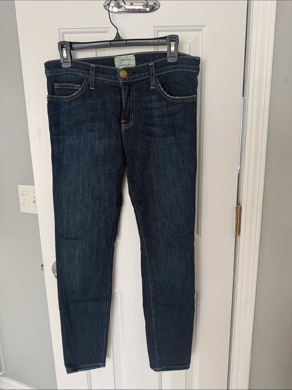Current/Elliott Dark Wash Women's Skinny Jeans